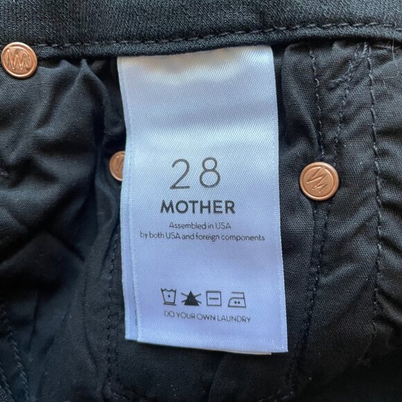 Mother High Waisted Looker Ankle Fray-Guilt Flash - Picture 11 of 13